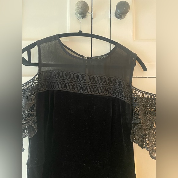 Topshop velvet dress - Picture 7 of 9